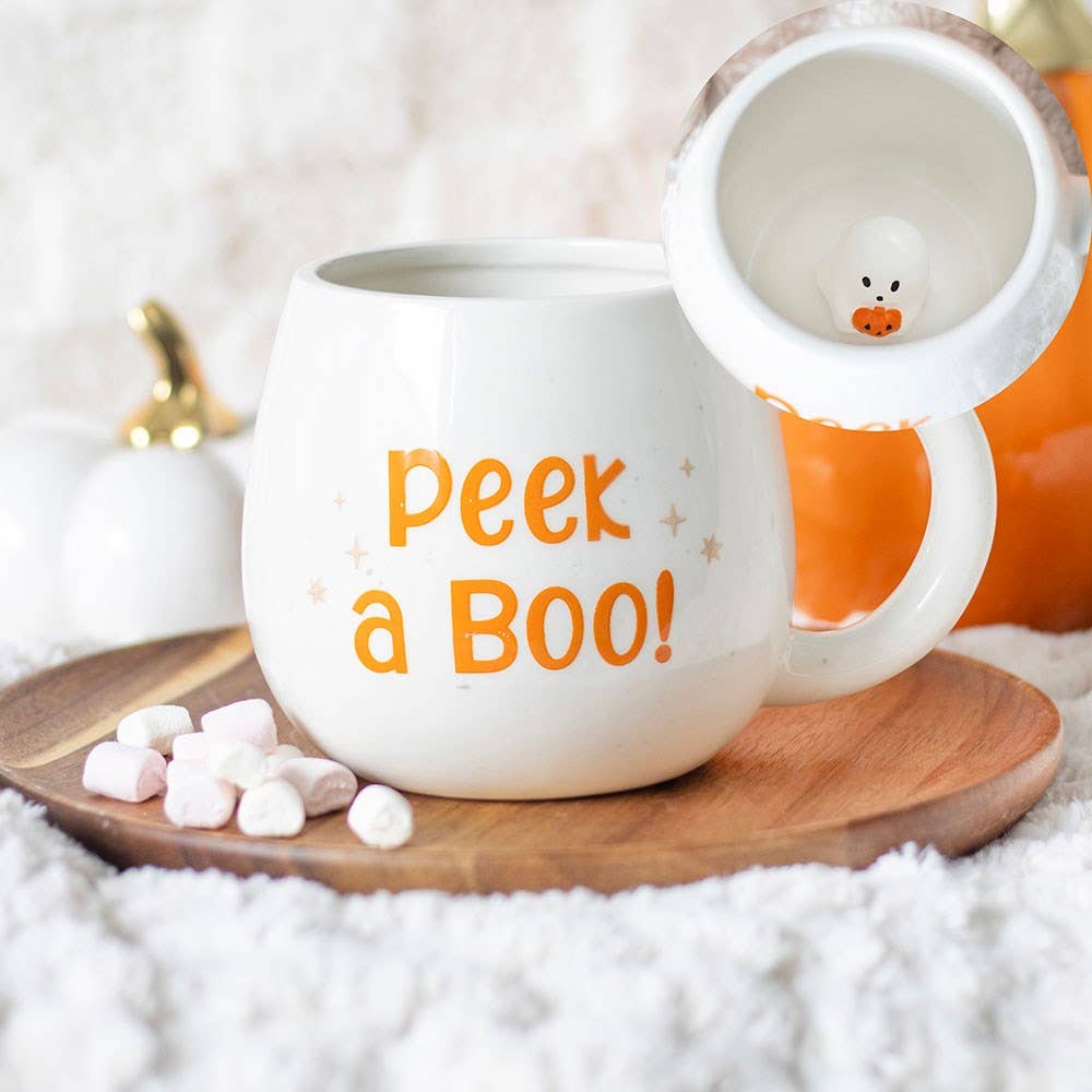 Peekaboo, I'm Reading! – Ghost Mug