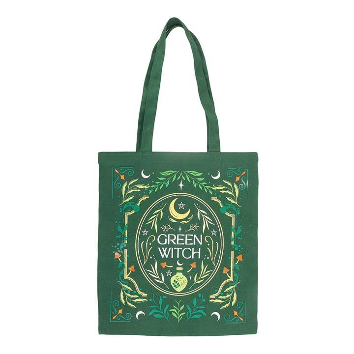 The Green Witch – Bookish Tote