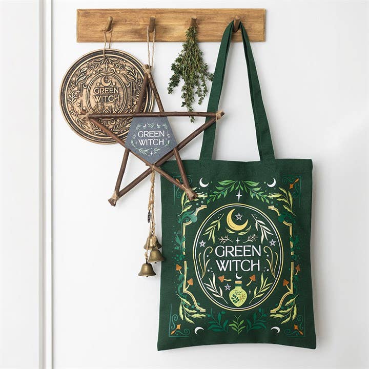 The Green Witch – Bookish Tote