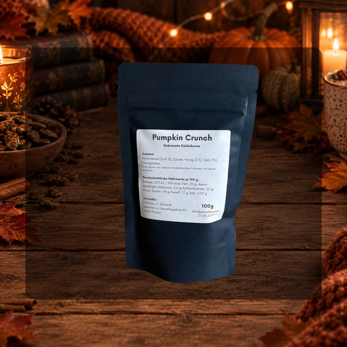 Pumpkin Crunch - Gebrannte Kürbiskerne