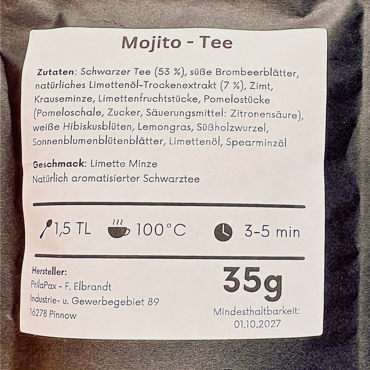 Booklover's Tea - Mojito