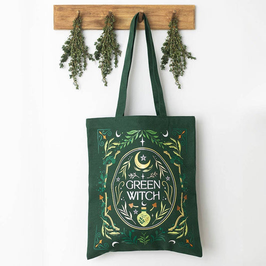 The Green Witch – Bookish Tote